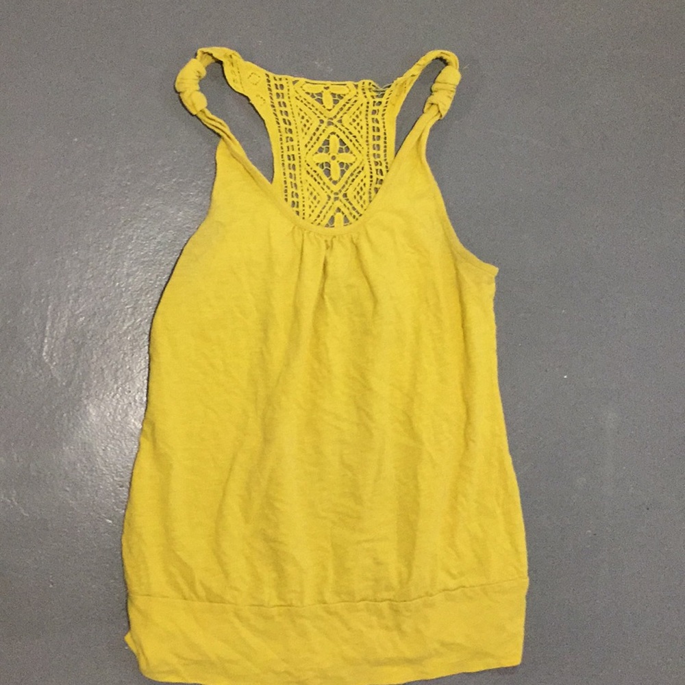 Yellow tank top